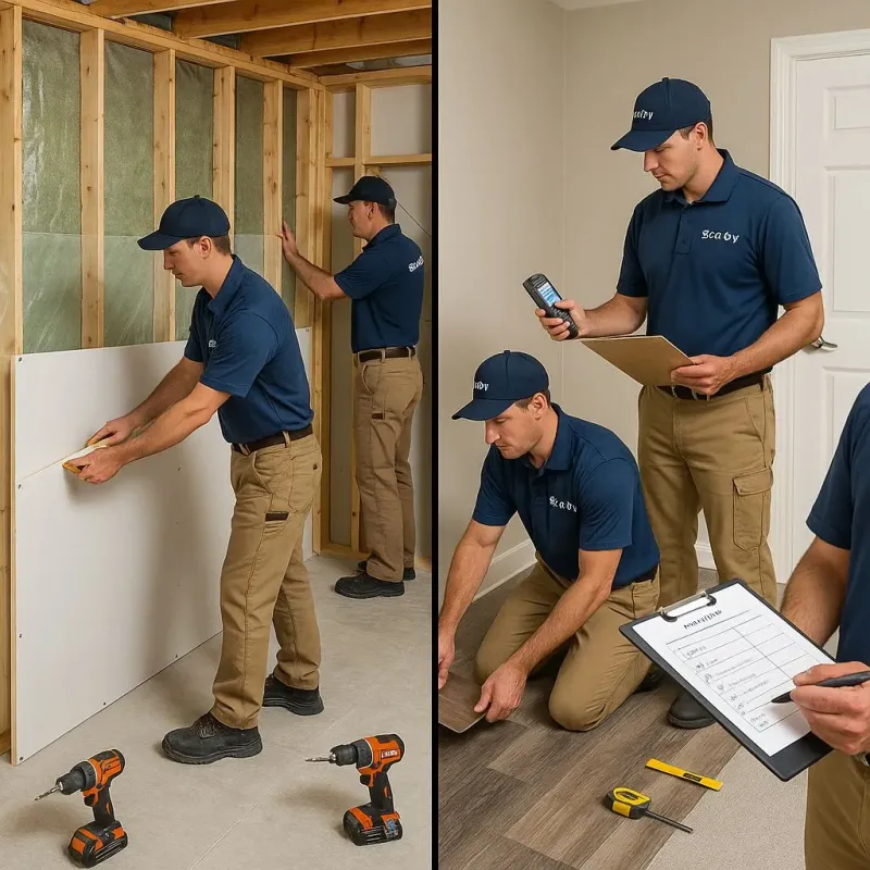 Repairs and Reconstruction process in Aldan, PA